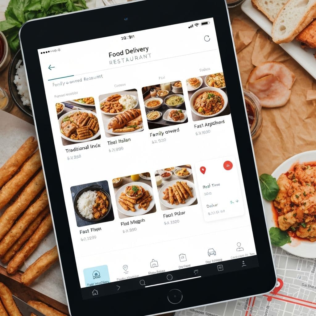 Restaurant Ordering App - PamwayTech project screenshot